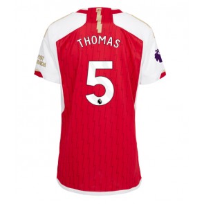 Arsenal Thomas Partey #5 Domaci Dres za Ženska 2023-24 Kratak Rukavima